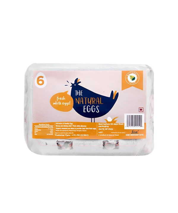 Fresh White Eggs